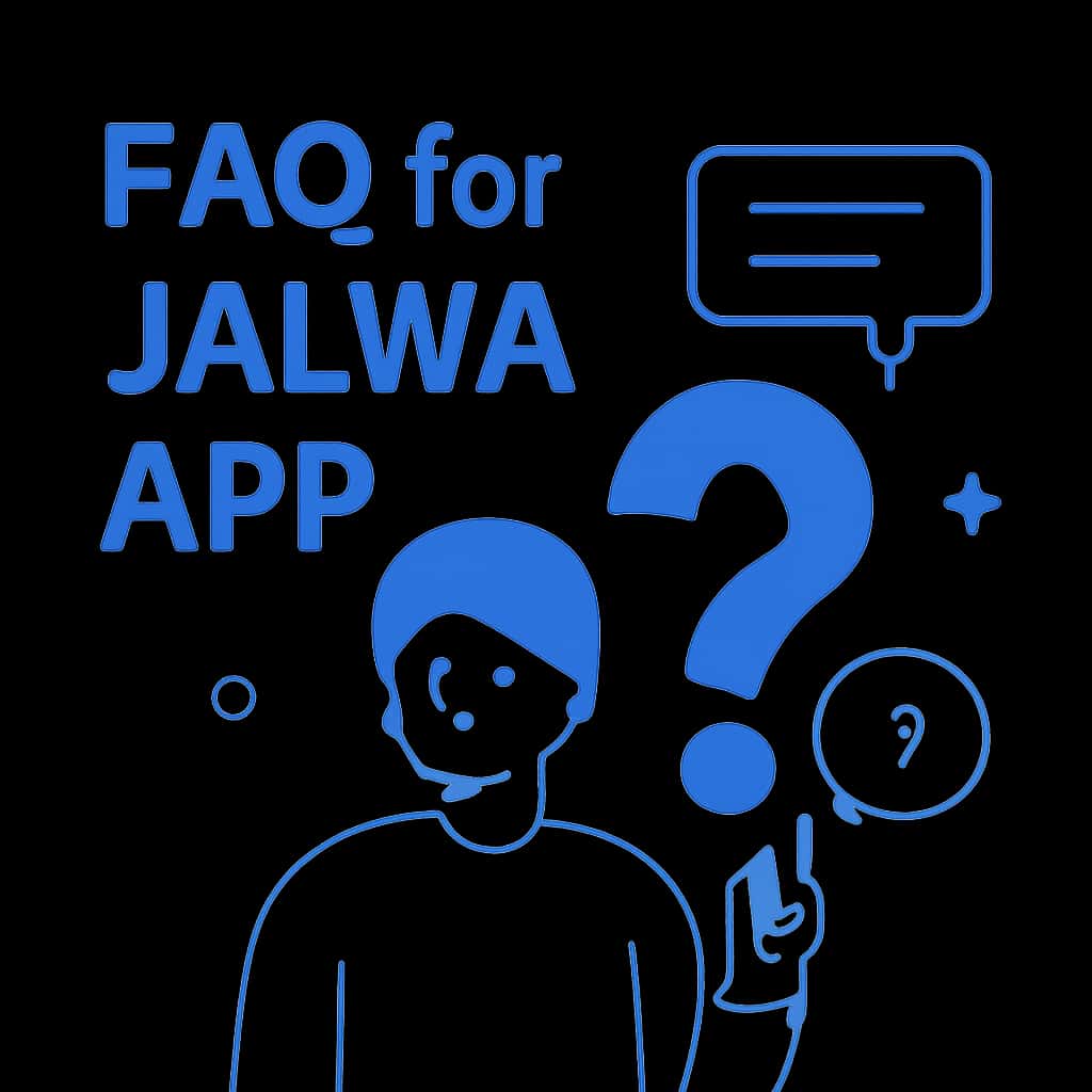 Diagram illustrating a topic from FAQ for Jalwa App.
