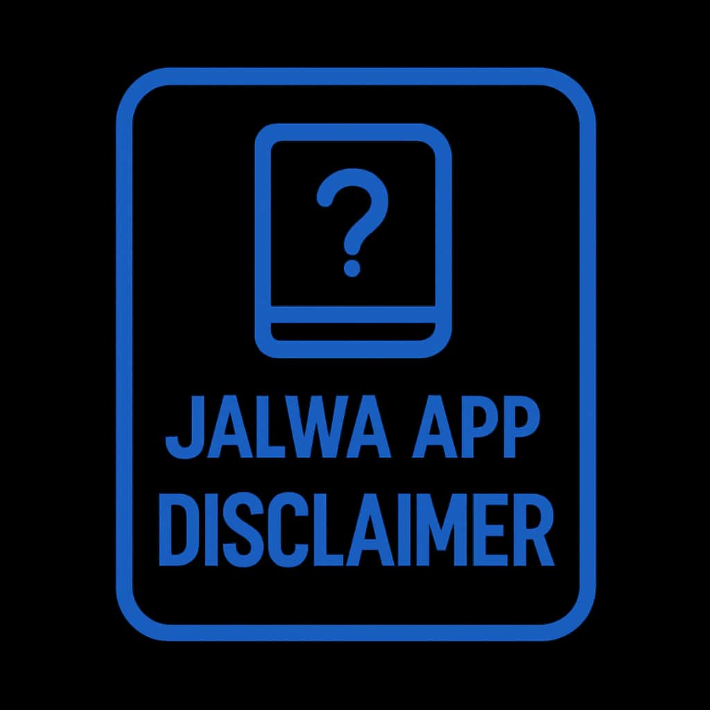 Icon representing the Jalwa App Disclaimer.