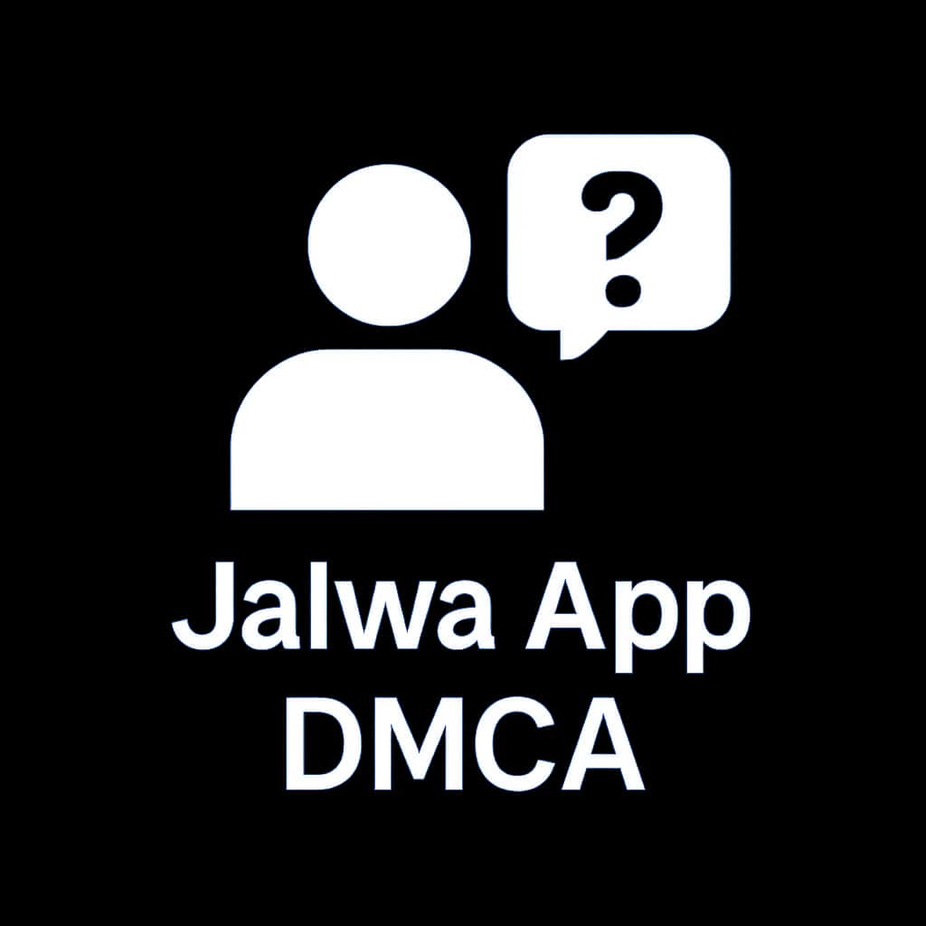 Icon representing Jalwa App DMCA help resource.