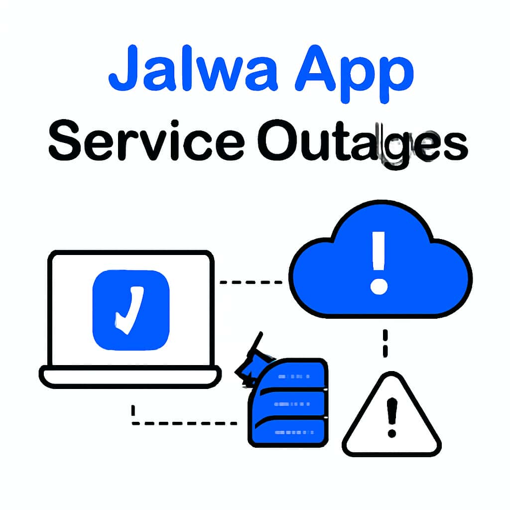 Illustration explaining common issues related to Jalwa App Service Outages.