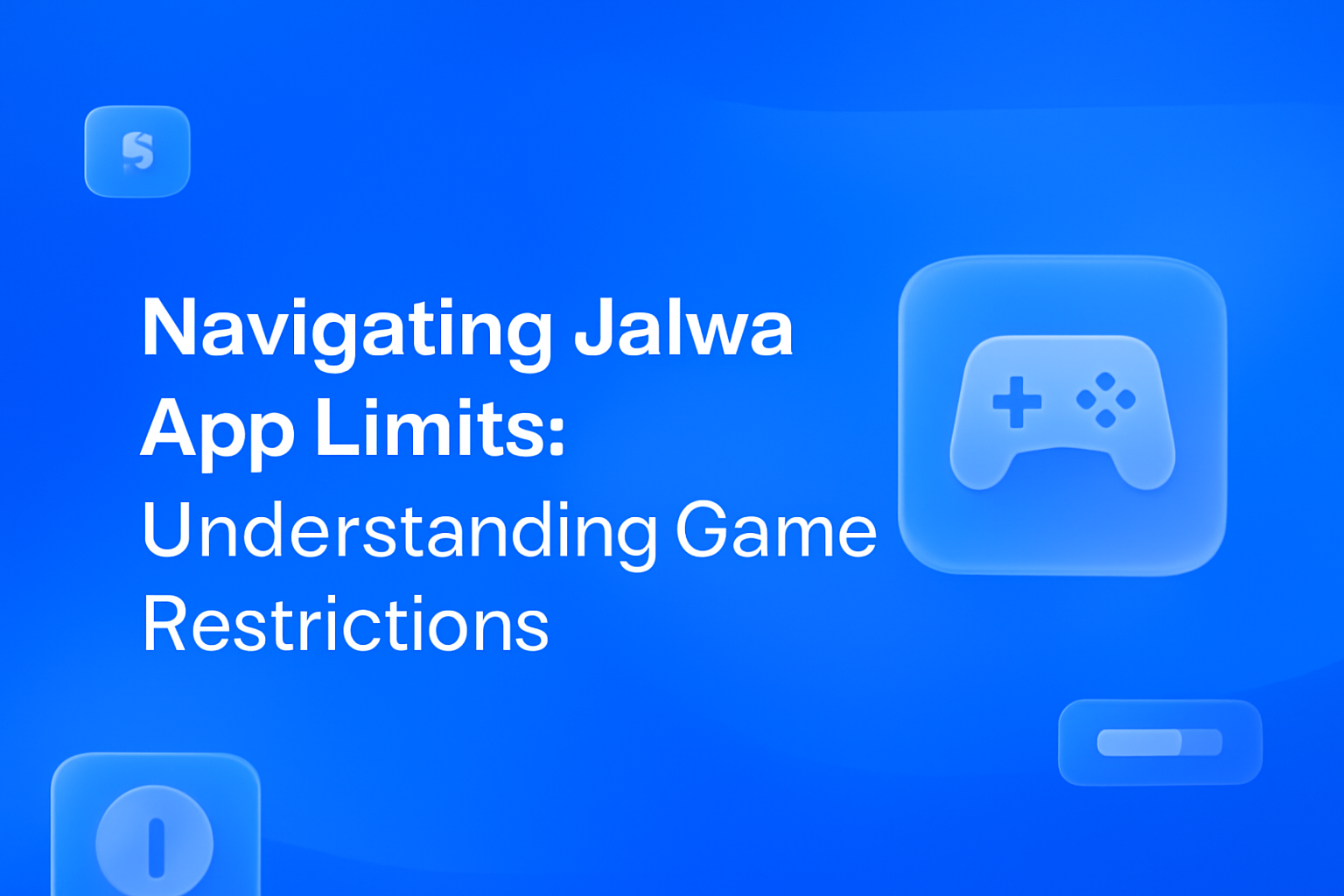 Informational graphic representing the Jalwa App Disclaimer.