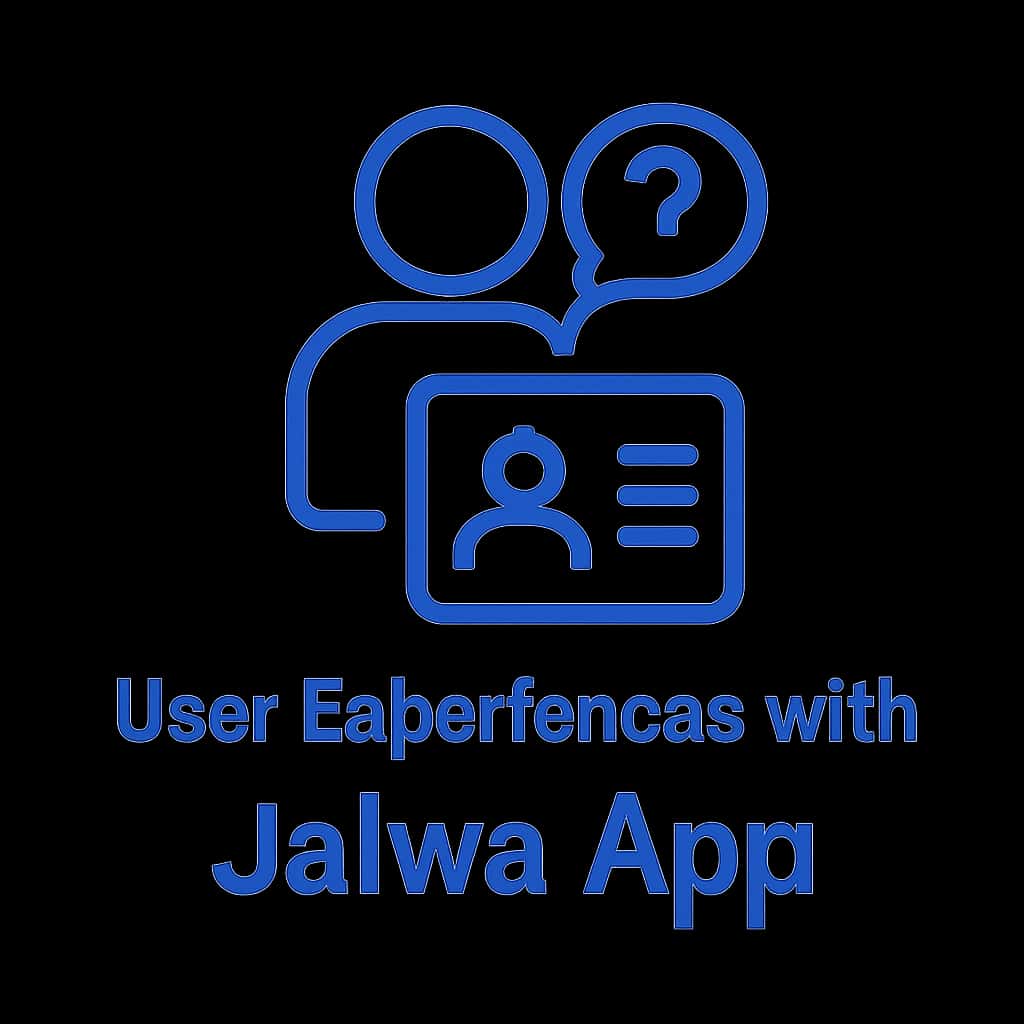 Icon representing User Experiences with Jalwa App